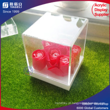 Cute Design 2017 Latest High End Acrylic Flowers Box